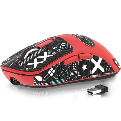ATTACK SHARK X3/X3PRO 4K/8K Wireless Gaming Mouse, 26K DPI, Tri-Mode (Wired/2.4GHz/BT5.2), Lightweight, PAW3395 Sensor For Gamer