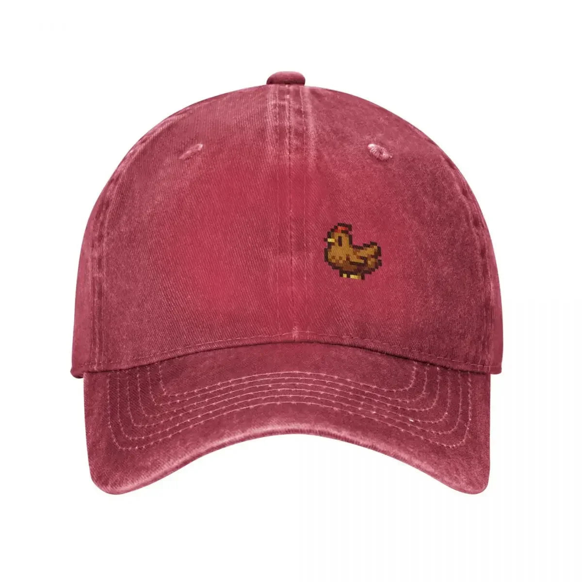 Stardew Valley Chickens Baseball Cap Rugby Wild Ball Hat Anime Luxury Brand Men Women's