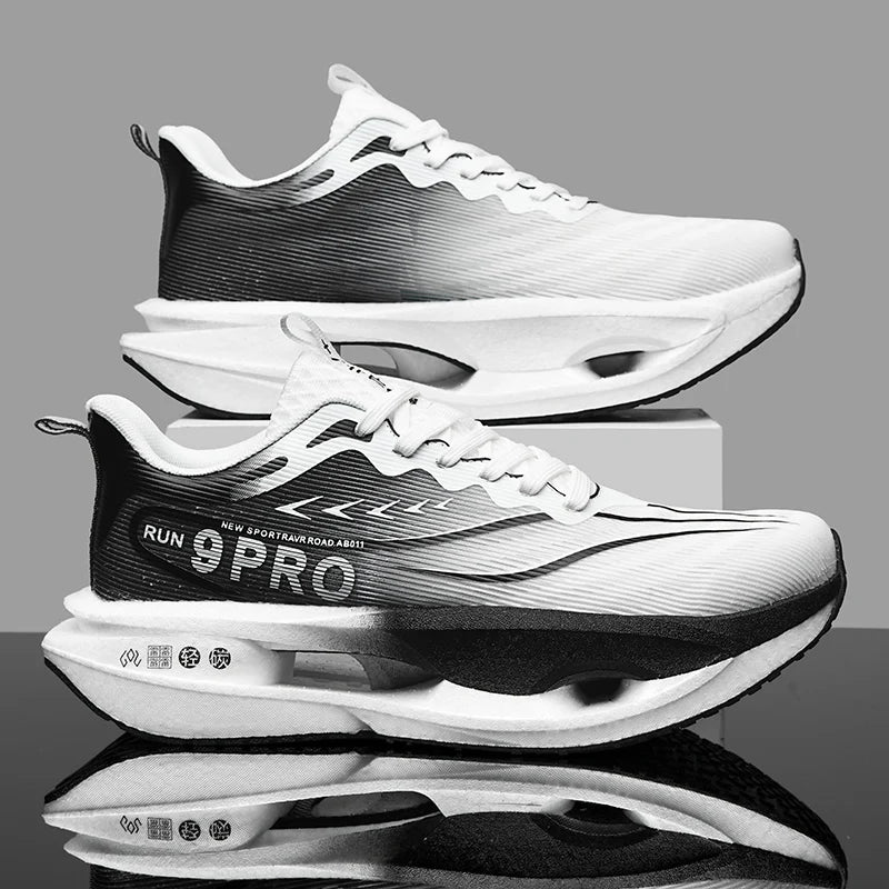 Scarpe da corsa da maratona traspiranti da uomo; scarpe da basket alla moda; scarpe da passeggio; scarpe casual da uomo; scarpe da ginnastica da donna leggere