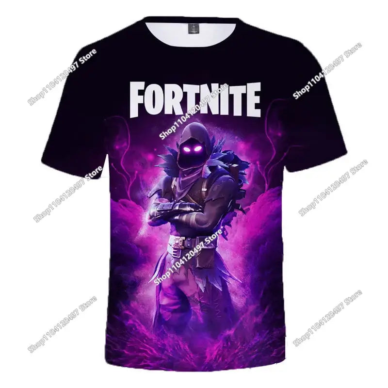 Halloween Peely 3D majica za dječake i djevojčice, božićna Fortnite majica, Battle Royale streetwear za djecu, Victory Game muška majica, odjeća