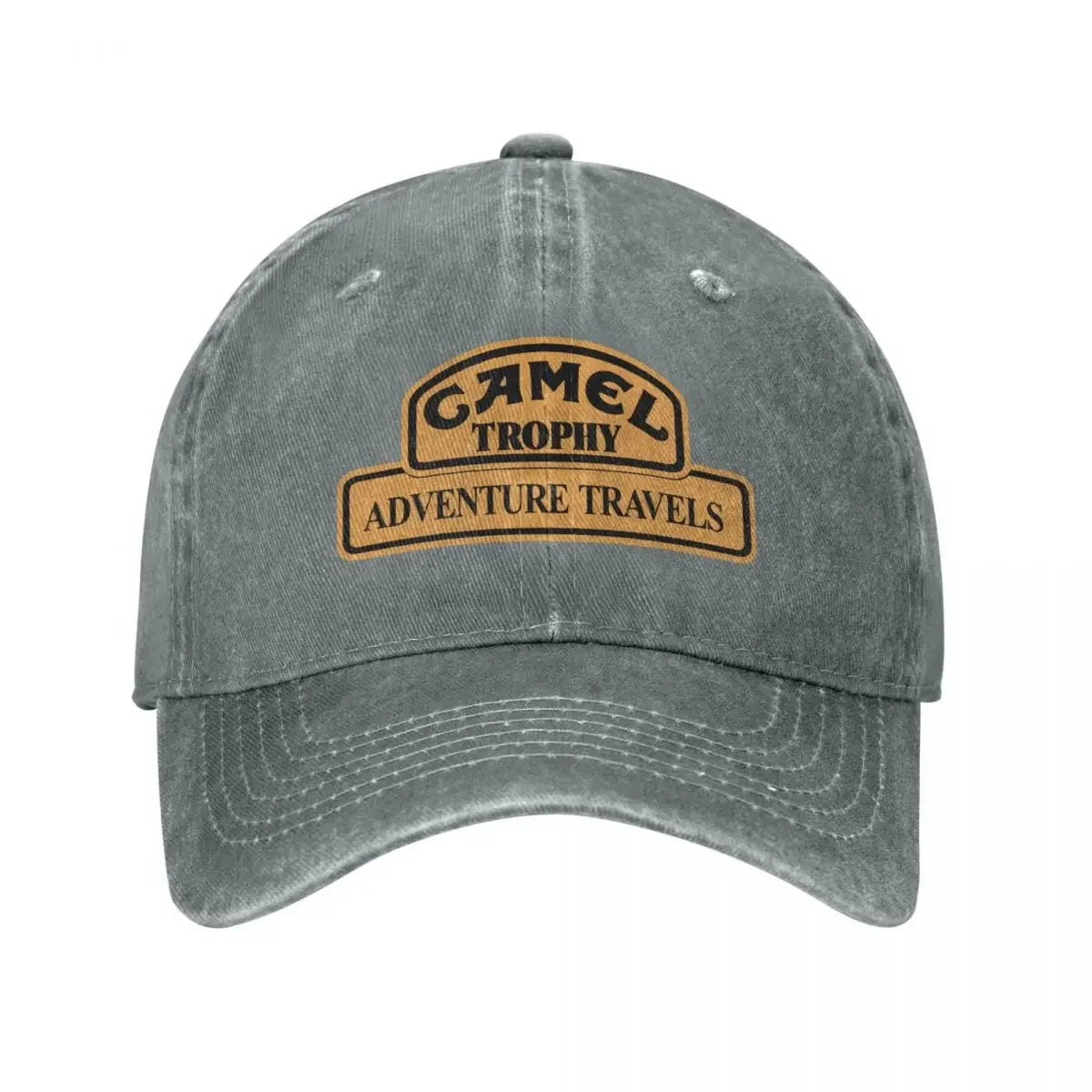 Retro Camel Trophy Racing Baseball Cap Men Women Distressed Denim Snapback Hat Outdoor Summer Unstructured Soft Caps Hat