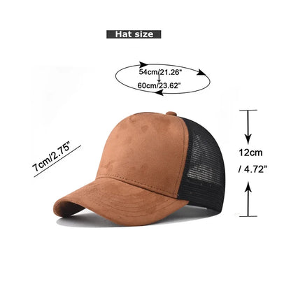 Unisex tinklinė beisbolo kepurė vyrams, lauko sportui, reguliuojamos „trucker“ kepurės, madingos išlenktos „dad cap“ kepurės vyrams ir moterims, kasdienio stiliaus, kvėpuojančios kepurės nuo saulės