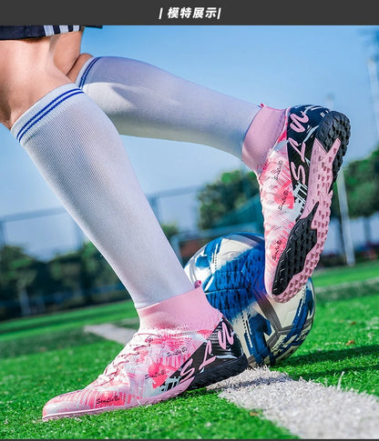 34–46 dydžio vyriški FG/TF futbolo bateliai, futsalo, profesionalūs, unisex, vaikų futbolo bateliai, treniruočių, lauko, berniukų futbolo bateliai, sportiniai bateliai