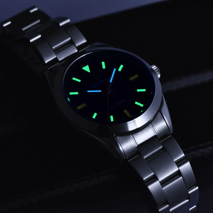 2026 New BENYAR White Mens Watches Top Luxury Automatic Watch For Men Mechanical Stainless Steel Luminous Sports Wristwatches