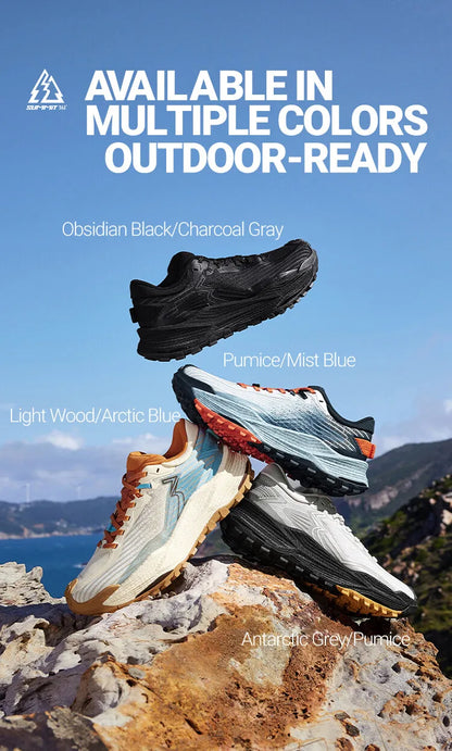 361 Degrees WUXIA 2.0 – Leichter, weicher, luftiger Sneaker mit federnder Dämpfung und rutschfester Sohle für Outdoor- und Wanderaktivitäten, vielseitig einsetzbar, Herren 672542201