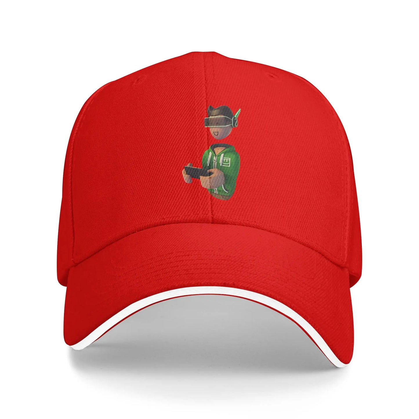 Gamer Art Recs Rooms Item Baseball Cap  y2k Retro Trucker Hat Summer Unisex-Teens Tennis Skate Baseball Caps