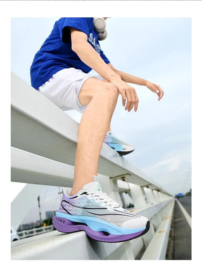 Scarpe da corsa da maratona traspiranti da uomo; scarpe da basket alla moda; scarpe da passeggio; scarpe casual da uomo; scarpe da ginnastica da donna leggere