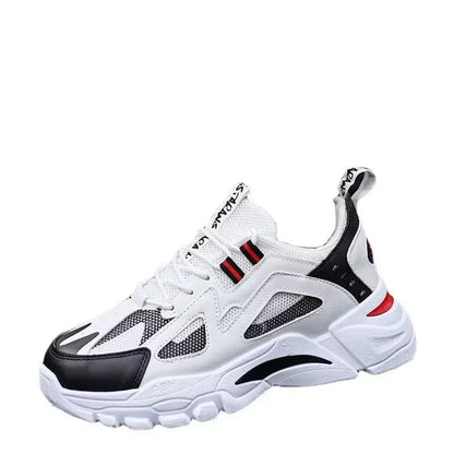 Spring New Style Breathable Thick Bottom Heightening Sports Dad Shoes Men Korean Version Trendy Casual Shoes Autumn Model