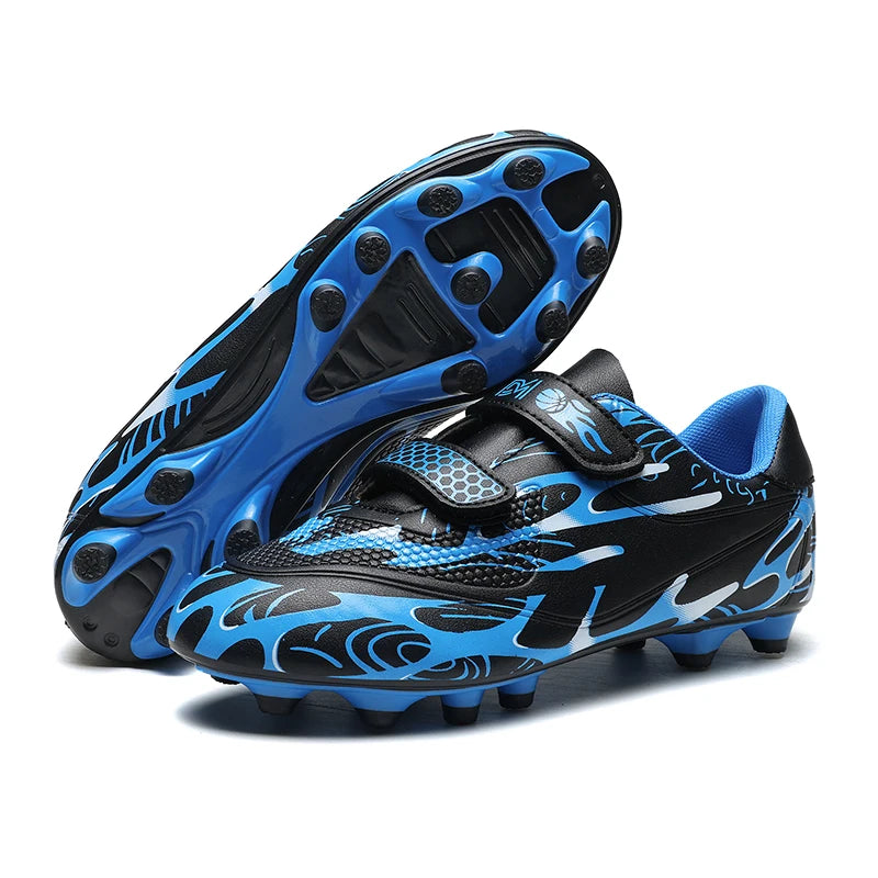 Chaussures de Football pour enfants, crampons de Football en plein air, chaussures de sport professionnelles pour garçons et filles, bottes de terrain de Football de haute qualité pour enfants