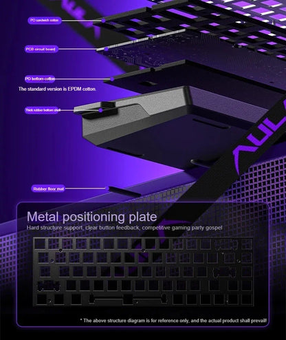 AULA WIN60 HE Magnetic  Keyboard Wired Trigger 8K Return Esports Gamer Customize RGB Mechanical Gaming Keyboard