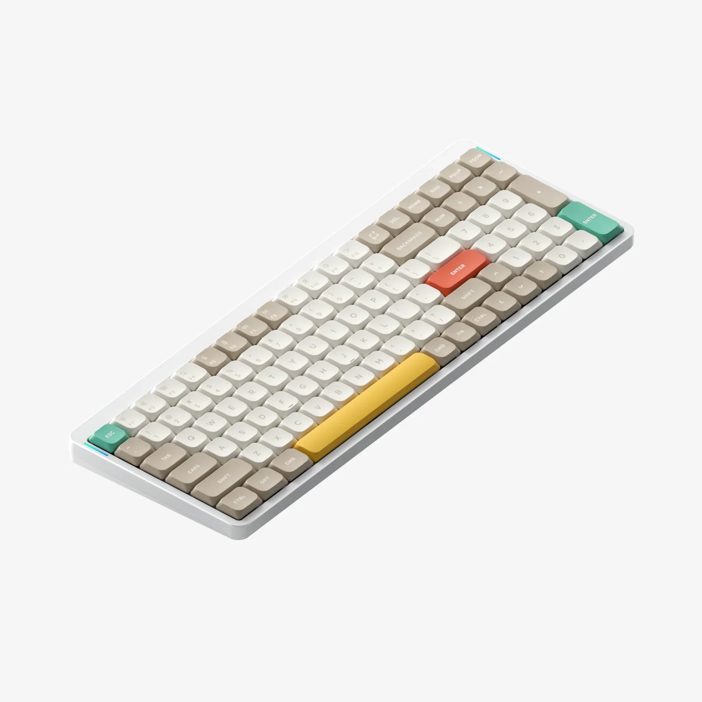 NuPhy nSA Profile Shine-through nSA PC Keycaps Transparent Keycap Low Profile Suitable for Air Series For AIR75/AIR75 V2/AIR96