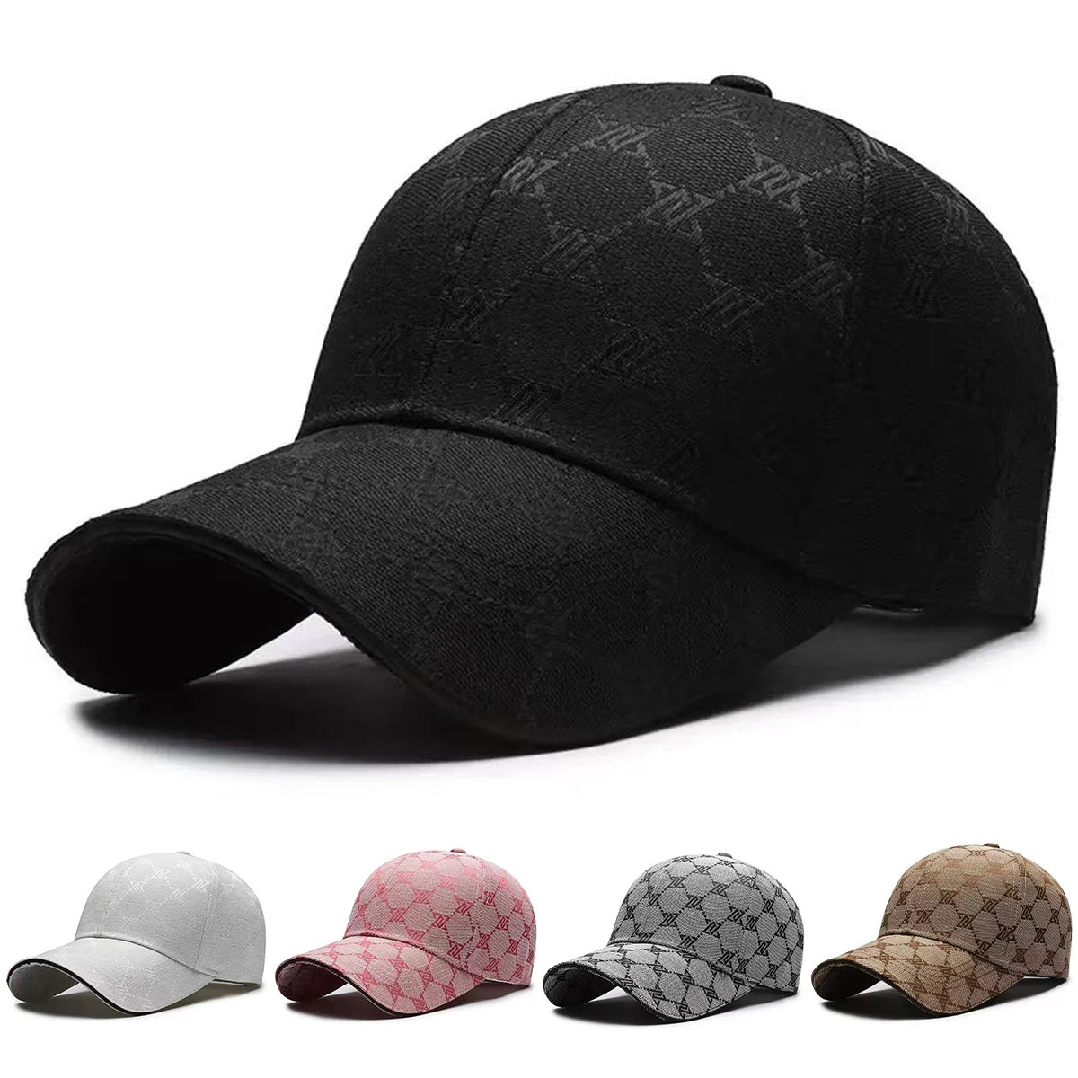 Gorras de béisbol unisex con letras estampadas. Gorras informales ajustables para primavera y otoño, al aire libre. Gorra protectora contra el sol. Gorra deportiva.