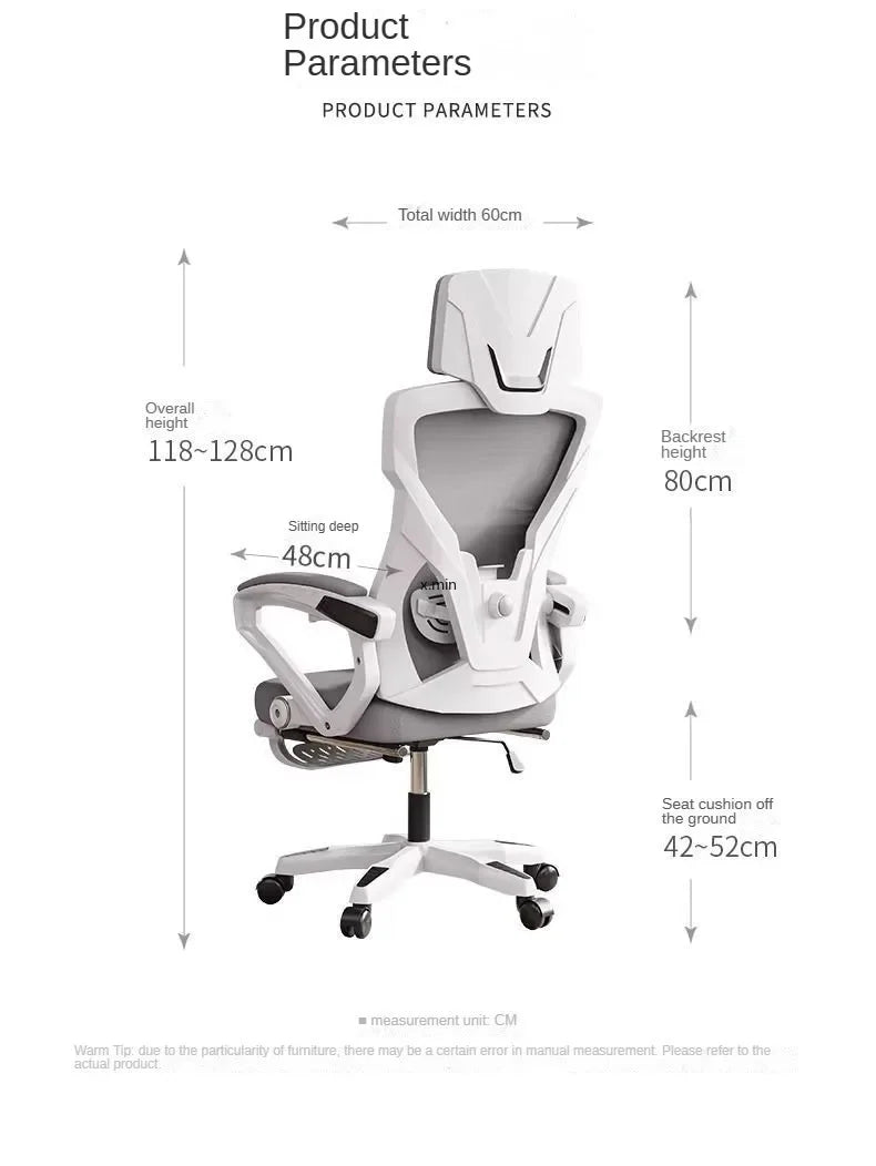 Computer Chair, Rotating Office Chair, Boss Chair, Comfortable To Lie Down, Student Bedroom, Engineering Chairs,e-sports Chairs