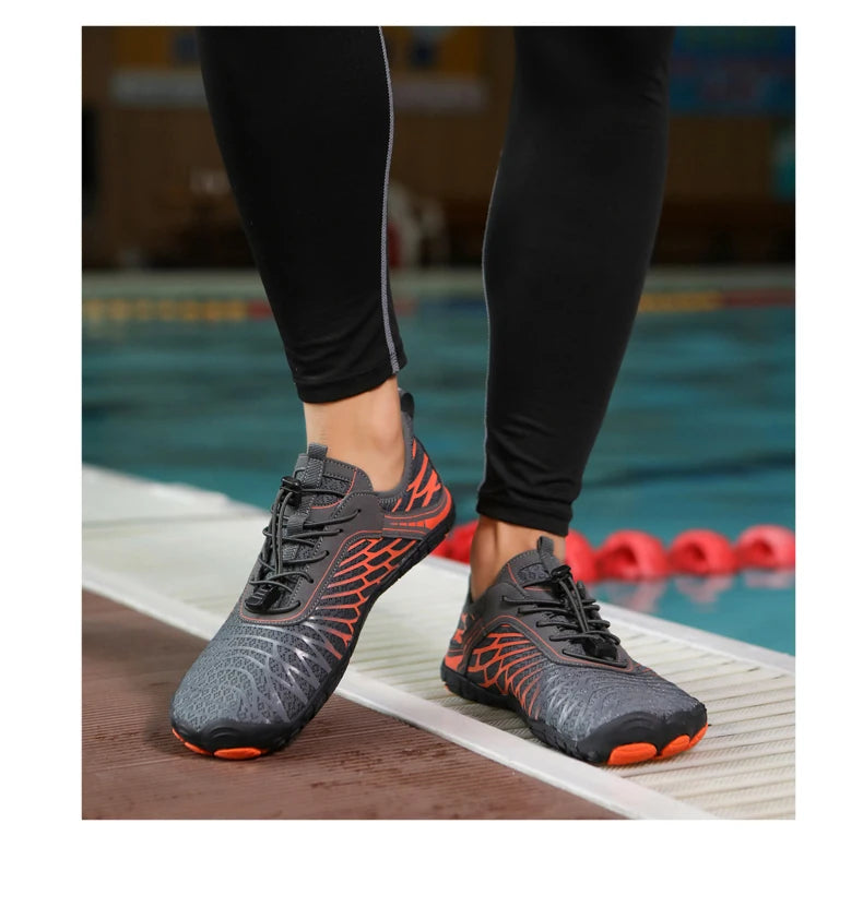 Męskie buty do wody, damskie buty plażowe do chodzenia boso, buty wodne, szybkoschnące buty do pływania, brodzenia i sportów wodnych, buty do wiosłowania, wędkowania i surfowania