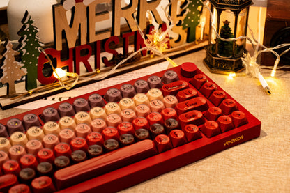 AKKO 5075 X Veekos K75 Tastiera meccanica da gaming 75% RGB 3/5-Pin Hot Swap cablata personalizzata con manopola e guarnizione