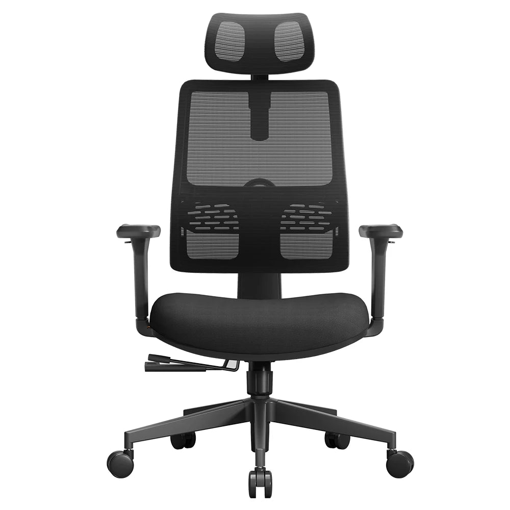 NEWTRAL MAGICH003 Ergonomic Office Chair with Adaptive Lumbar Support, Adjustable Headrest, 3D Armrests, Reclining Executive Desk Chair