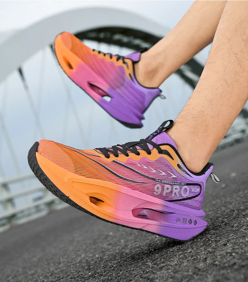 Scarpe da corsa da maratona traspiranti da uomo; scarpe da basket alla moda; scarpe da passeggio; scarpe casual da uomo; scarpe da ginnastica da donna leggere