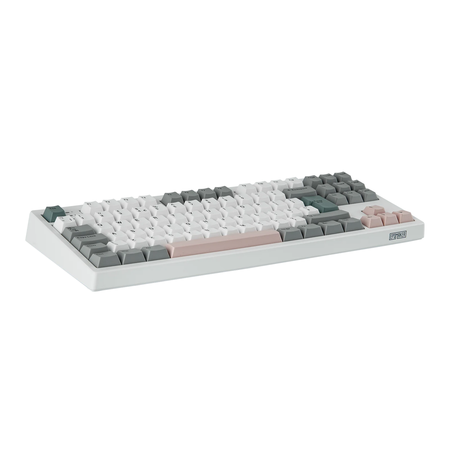 Layout ISO-UK EPOMAKER TH87 TKL Tastiera meccanica cablata/BT/wireless 2.4Ghz NKRO con batteria 10000mAh e illuminazione RGB