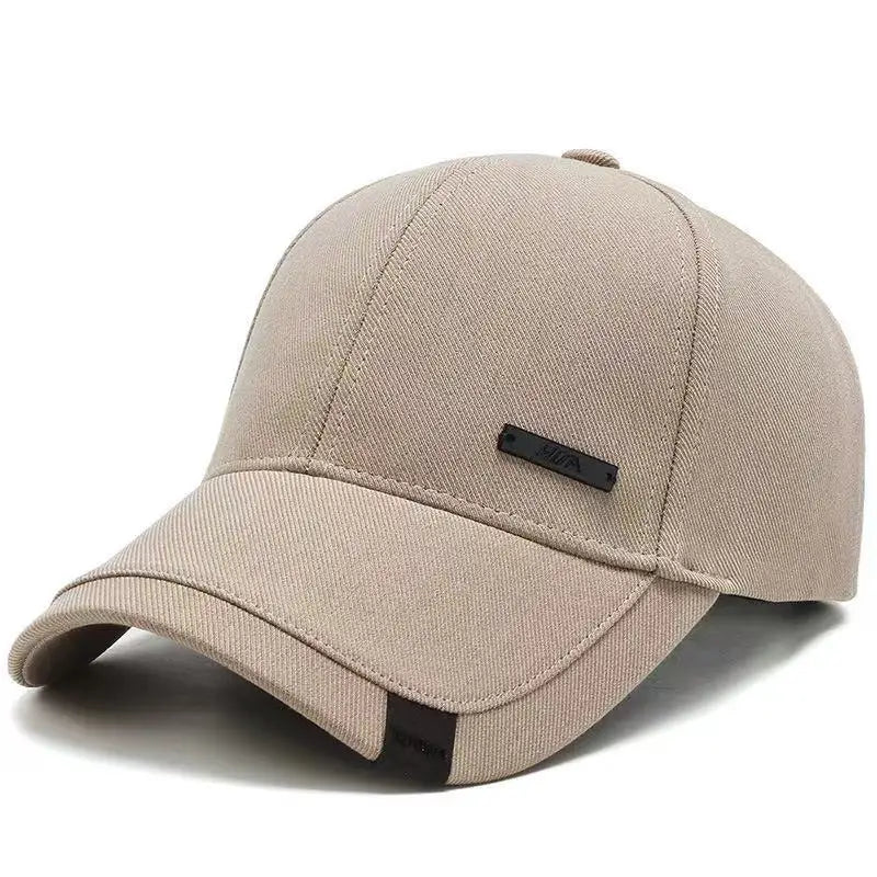 Unisex „Hua Label“ beisbolo kepurės, hiphopo kepurės, pavasario ir rudens lauko reguliuojamos kasdieninės kepurės, apsauginės nuo saulės kepurės