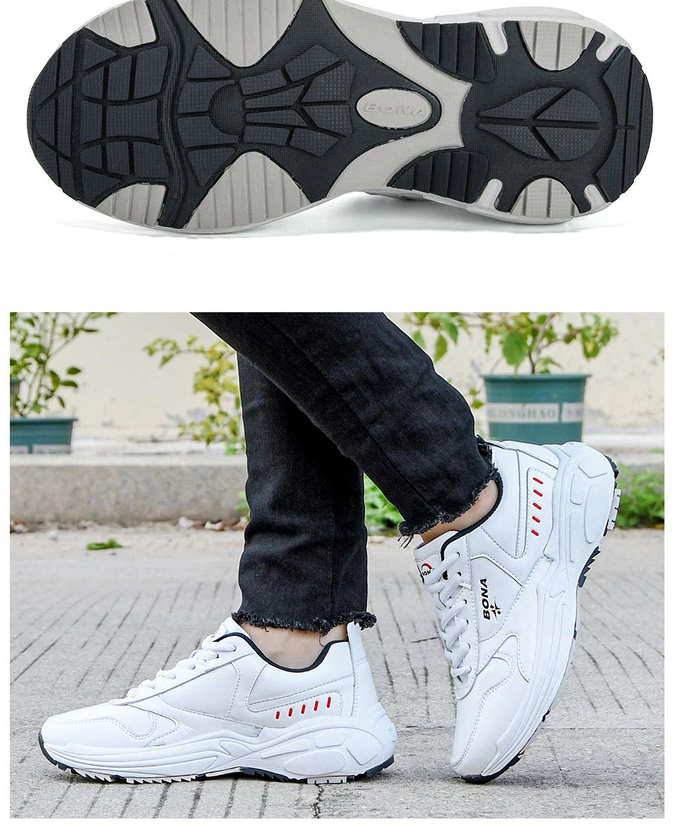 BONA New Designers Classics Tenisky Běžecké boty Dámské outdoorové sportovní boty Pohodlné běžecké boty Dámské vycházkové boty