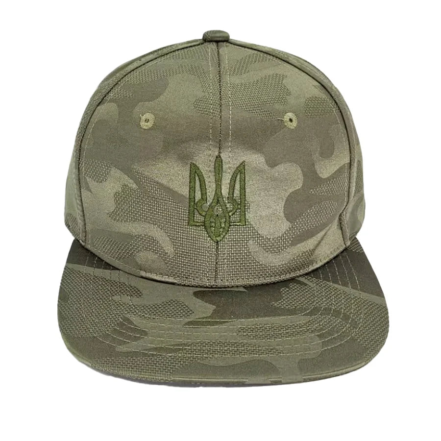 Embroidery Ukraine trident Symbol Spetsnaz Special Forces Men Women Boy Baseball Caps Dad caps Snapback Adjustable Camouflage