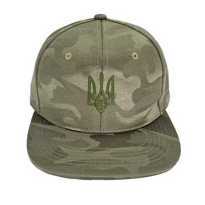 Embroidery Ukraine trident Symbol Spetsnaz Special Forces Men Women Boy Baseball Caps Dad caps Snapback Adjustable Camouflage