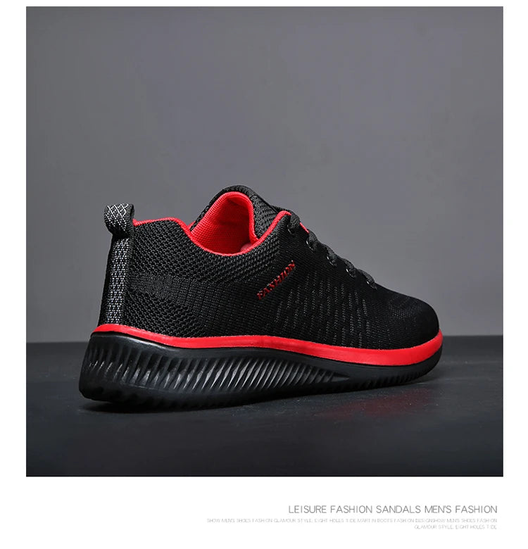Zapatillas de running para hombre, transpirables, ligeras y cómodas, calzado casual masculino, tenis outdoor slip-on para caminar