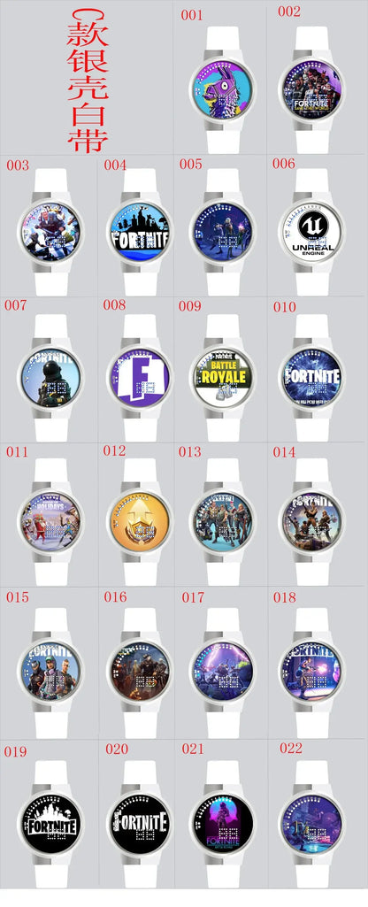 Fortnite Watch Cute Fashion  Cartoon Personalized Kawaii Touch Night Light LED Student Electronic Watch Gift for Friends