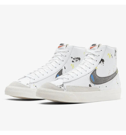 Nike originale, sæsonaktuelle, nye mid-top skateboardsko til mænd og kvinder, sports- og fritidssko DC7331-100