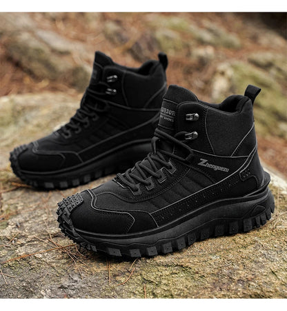 Brand protection 2026 new men's lightweight non-slip breathable wear-resistant running sports fashion versatile casual shoes