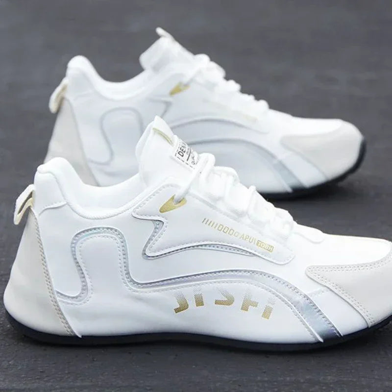 Pánske nepremokavé tenisky z PU kože, ležérna športová obuv, ľahké, priedušné, ploché, neklzkavé tenisky, Zapatillas Hombre