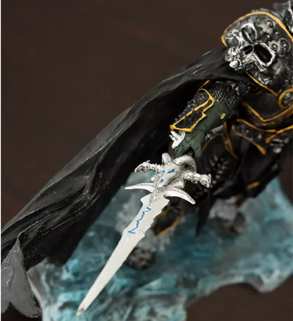 21 cm World of Warcraft Peryferia gamingowe 7. Lich King Illidan Stormrage Model figurki anime Dekoracja biurka Prezenty Zabawki dla dzieci
