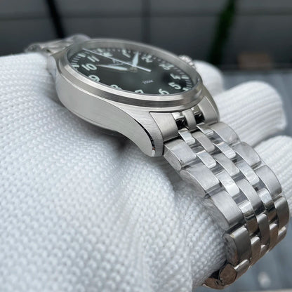 STEELFLIER Official SF743 Quartz Pilot VH31 Steel Strap Onion Crown 20Bar Waterproof Sapphire Crystal Luxury Dive Luminous Watch