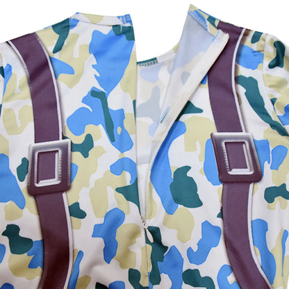 ❤★❤DJ guerrilla warfare Costumes Jumpsuits Kids Clown Cosplay Clothes Halloween Christmas Costume Party Game Cos Fortnites Co★♥★