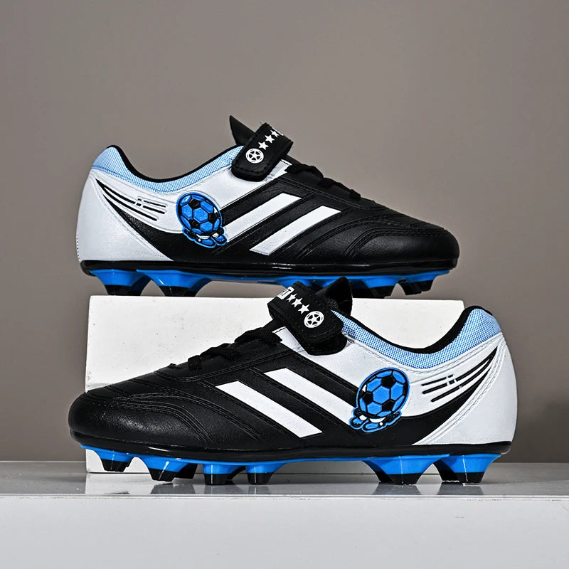 Chaussures de football pour enfants, garçons et filles, crampons de football à tige basse, baskets d'entraînement en plein air pour enfants, bottes de football tendance pour étudiants
