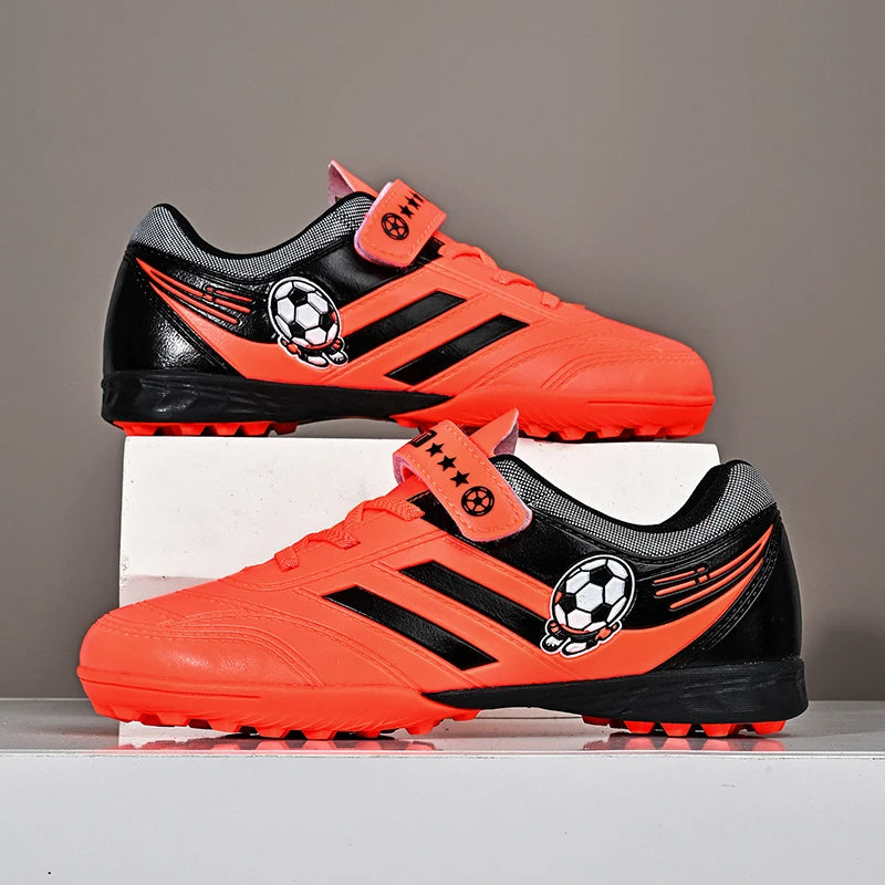 Chaussures de football pour enfants, garçons et filles, crampons de football à tige basse, baskets d'entraînement en plein air pour enfants, bottes de football tendance pour étudiants