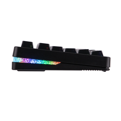 Tastiera gaming EPOMAKER HE75 V2 75% layout ANSI US tri-mode wireless a effetto Hall con attuazione regolabile 0.005mm/Rapid Triggering