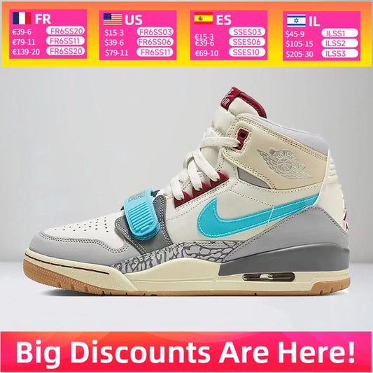 Nike Jordan Legacy 312 Hybrid cipő Klasszikus fúziós kialakítás Egész napos kényelem Sokoldalú, alkalmi stílus Unisex FB1875-141