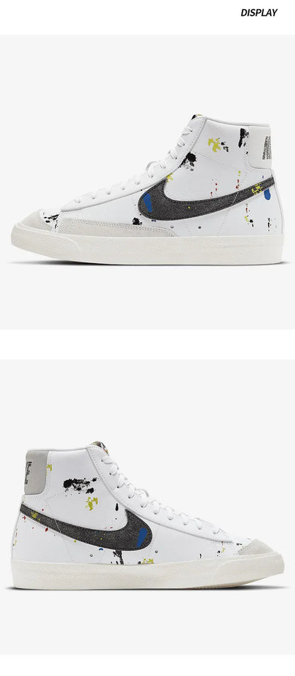 Nike originale, sæsonaktuelle, nye mid-top skateboardsko til mænd og kvinder, sports- og fritidssko DC7331-100