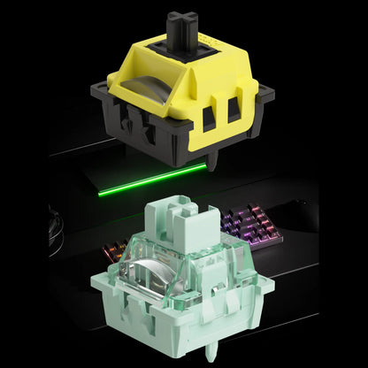 Teclado magnético Akko MonsGeek FUN68 FUN60 PRO&MAX HE 60% 65% para gaming, teclados gaming Rapid Trigger 8K, teclado personalizado para gamer e esports