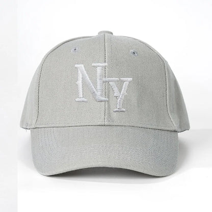 Embroidery NY letters NEW YORK Baseball Cap for Men Soft top Cotton sun hats Women Snapback sunbonnet Adult trucker caps ﻿