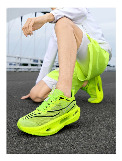 Scarpe da corsa da maratona traspiranti da uomo; scarpe da basket alla moda; scarpe da passeggio; scarpe casual da uomo; scarpe da ginnastica da donna leggere