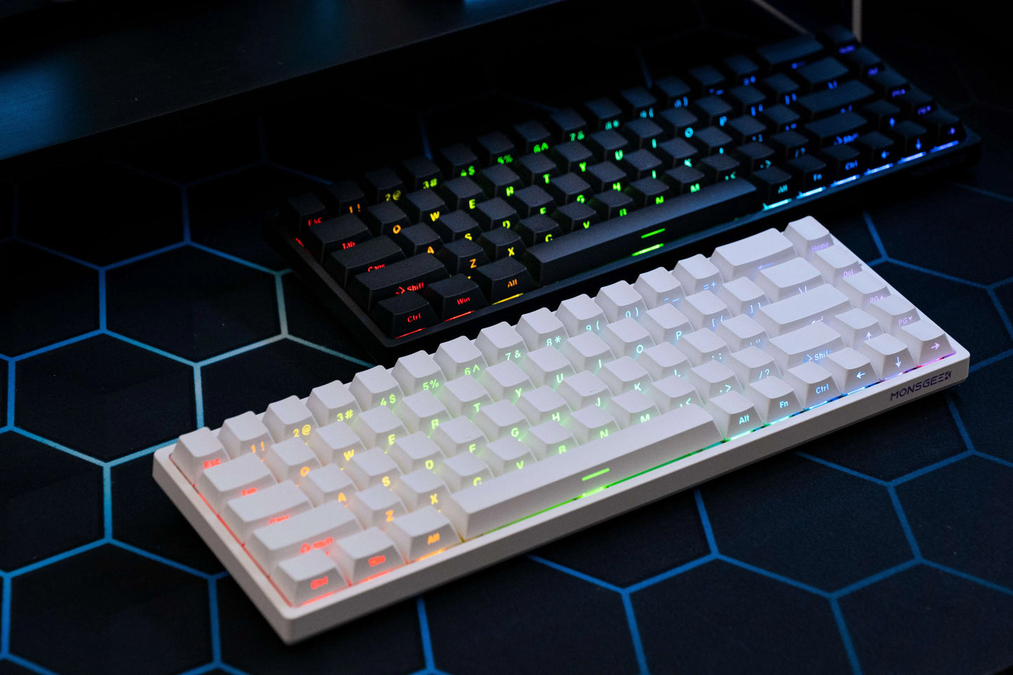 Teclado magnético Akko MonsGeek FUN68 FUN60 PRO&MAX HE 60% 65% para gaming, teclados gaming Rapid Trigger 8K, teclado personalizado para gamer e esports