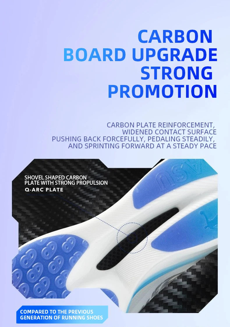 QIAODAN Feiying PB3 Enhanced Edition Professional Marathon Carbon Board futócipő férfi sportcipő QDB023251299T