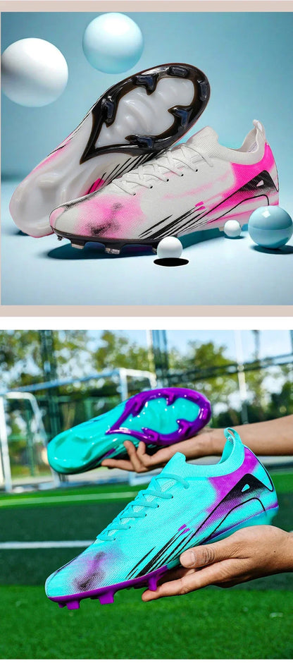 Nouvelles Chaussures de Football pour Homme, Modèle Original, Professionnelles pour l'Entraînement sur Gazon et Futsal, Antidérapantes pour Terrains Intérieurs et Extérieurs, 2025