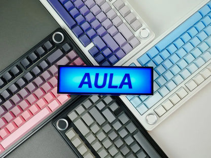 Tastiera meccanica gaming wireless AULA F75 Pro con montaggio gasket, RGB personalizzato, layout 75% e keycap PBT con incisione laterale