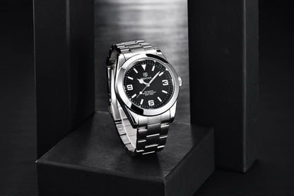BENYAR 2025 Nuevo reloj mecánico automático para hombre, estilo business deportivo de lujo, relojes para hombre, resistente al agua 50M, Relogios Masculino