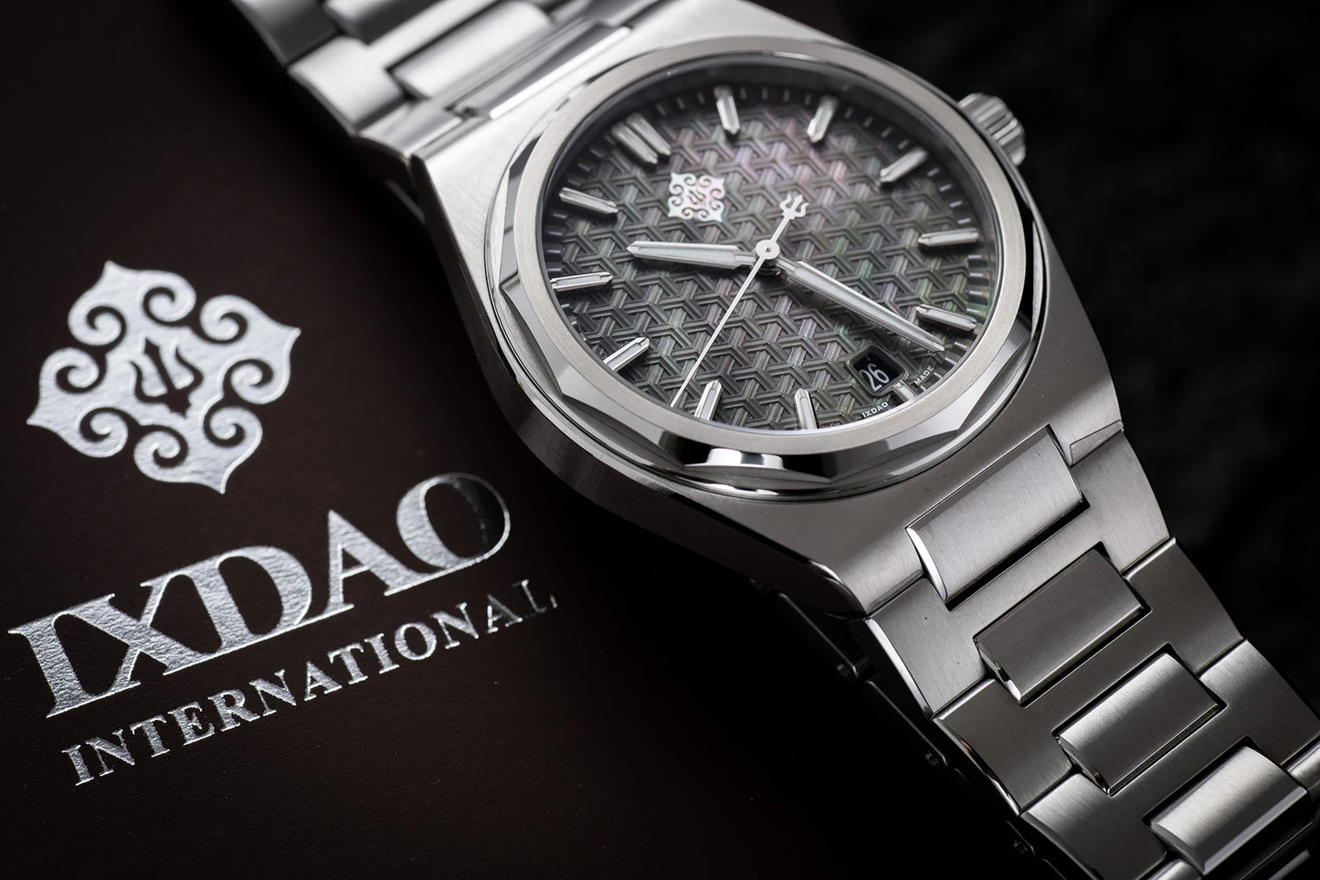 IX&DAO 2025 New 37mm Warrior Men's Automatic Mechanical Watch Miyota 9015 Movement Sapphire Stainless Steel Waterproof 10Bar BGW