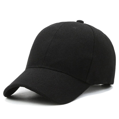 Unisex Cap Casual Plain Baseball Cap Adjustable Snapback Hats For Women Men Hip Hop Cap Street Dad Hat Simple Style Solid Color