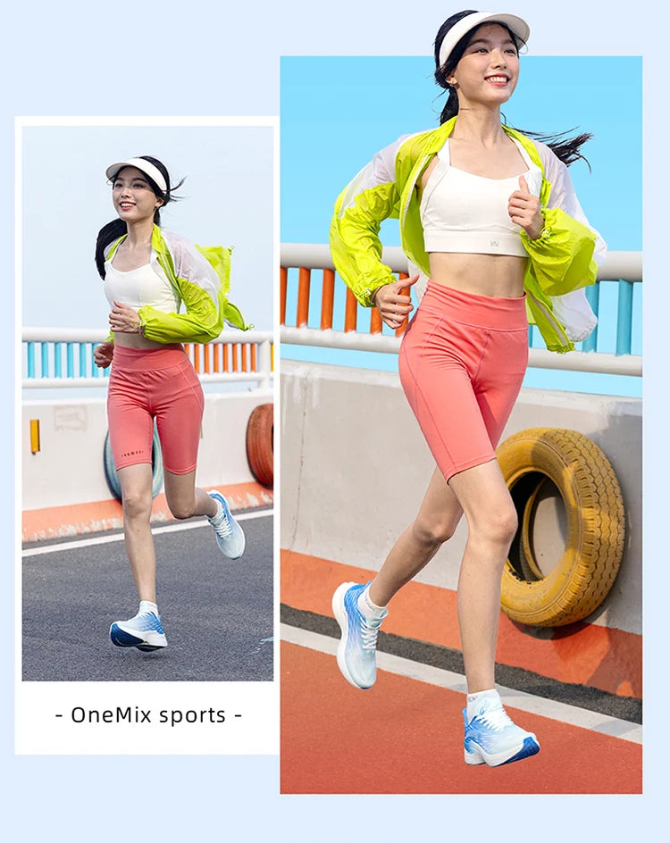 „Onemix Wind Wings“ kvėpuojantys greitojo bėgimo bateliai vyrams, maratono sportiniai kasdieniai bateliai moterims, lengvi vyriški lauko šokdynės